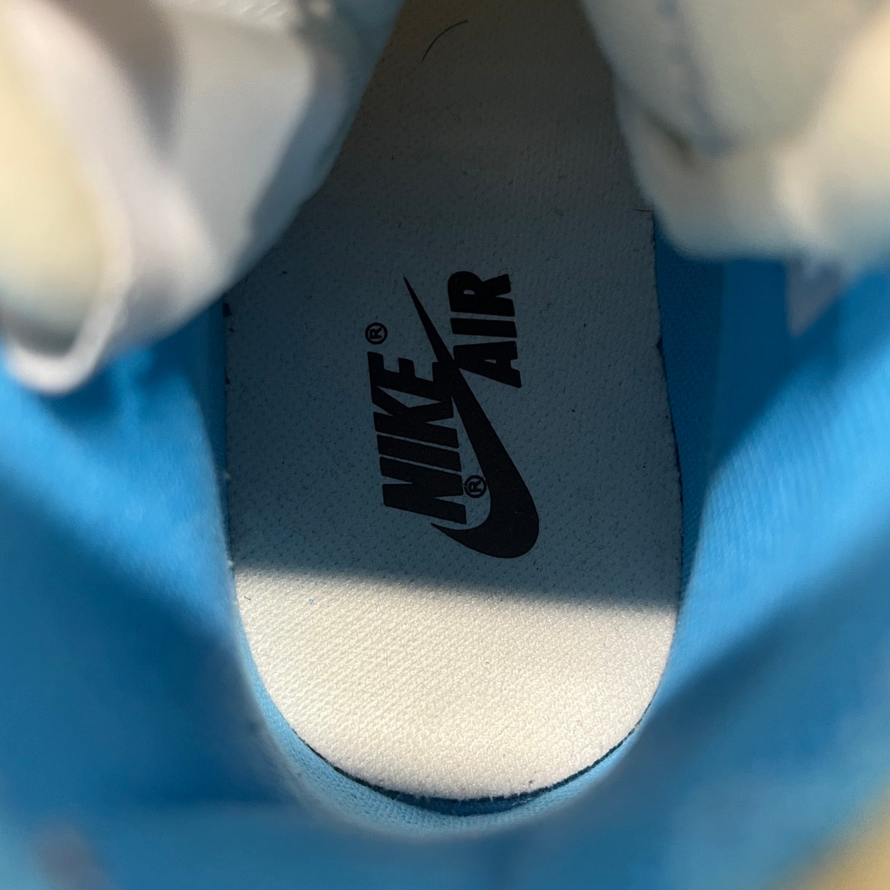【US9】 NIKE AIR JORDAN 1 X OFF WHITE NRG UNC AQ0818-148 【USED】