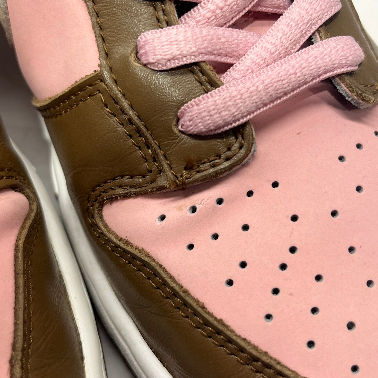 【US9.5】 NIKE SB DUNK LOW PRO SB stussy / cherry 304292-671 【USED】 箱違