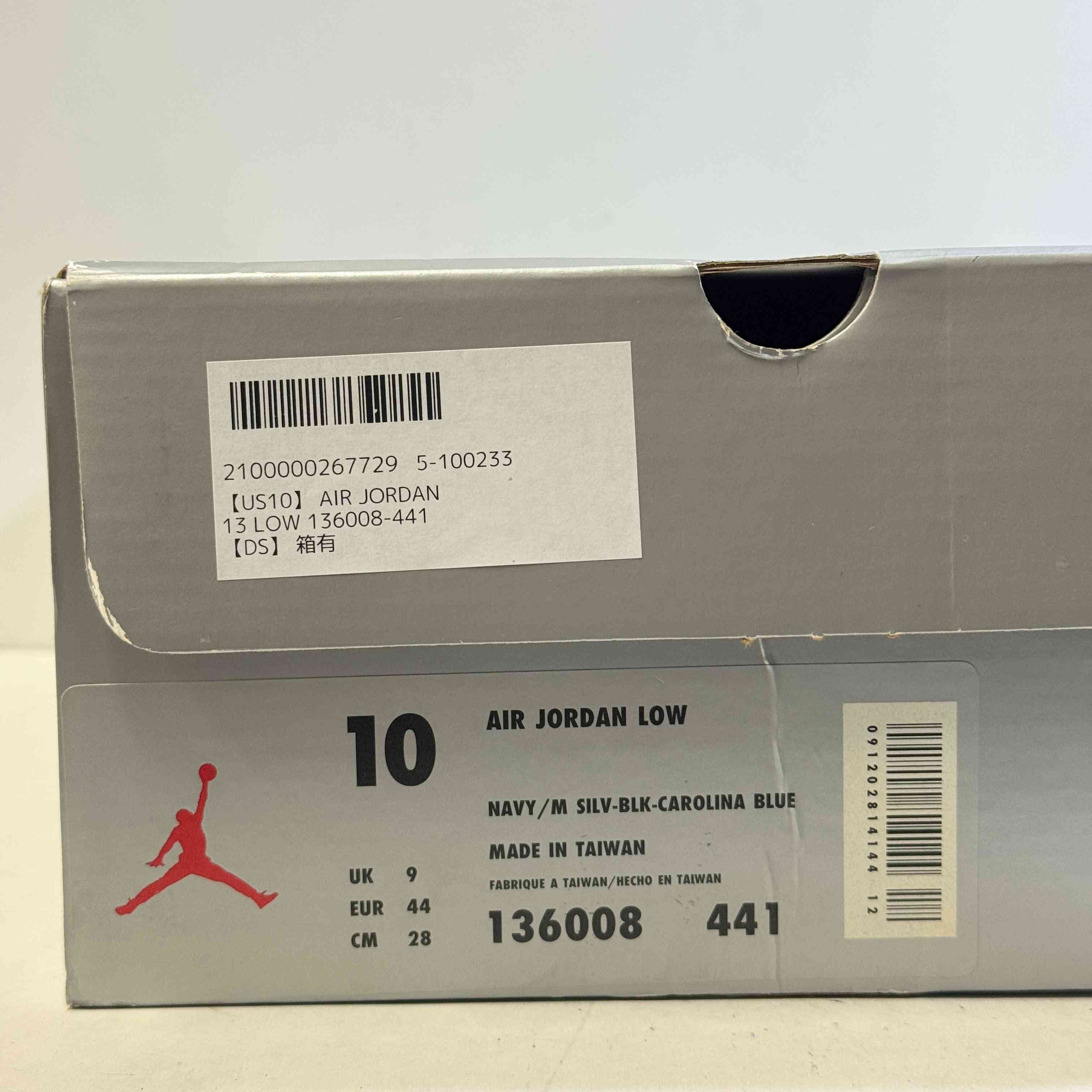 【US10】 AIR JORDAN 13 LOW 136008-441 【DS】