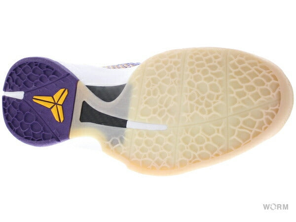 【US10】 NIKE ZOOM KOBE Ⅵ Lakers 429659-105 【DS】