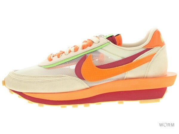 【US10】 NIKE LDWAFFLE / S / C SACAI/CLOT DH1347-100 【DS】-WORM OSAKA-WORM TOKYO WEB STORE-100% Authentic Sneakers