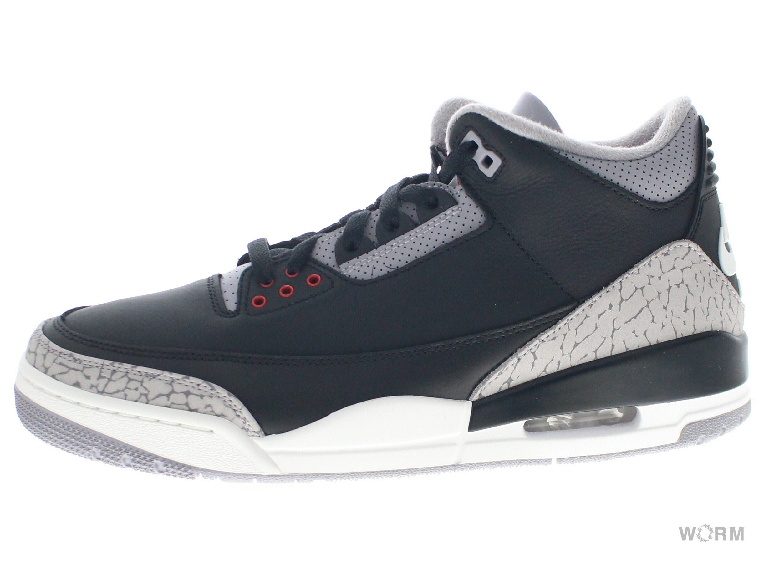 【US12】 AIR JORDAN 3 RETRO BLACK CEMENT 2024 DN3707-010 【DS】