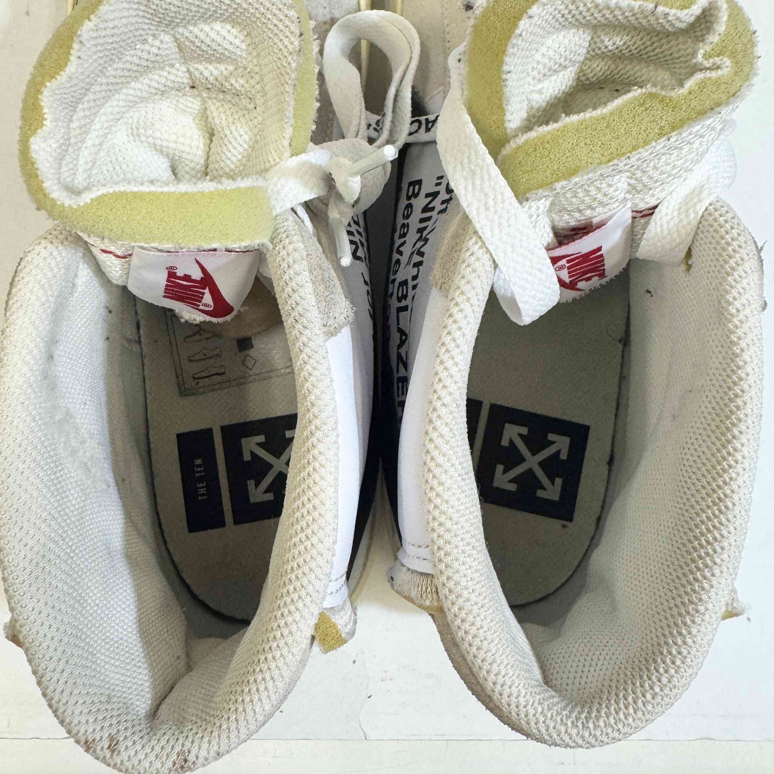 【US9】 NIKE THE 10 : BLAZER MID AA3832-100 【USED】