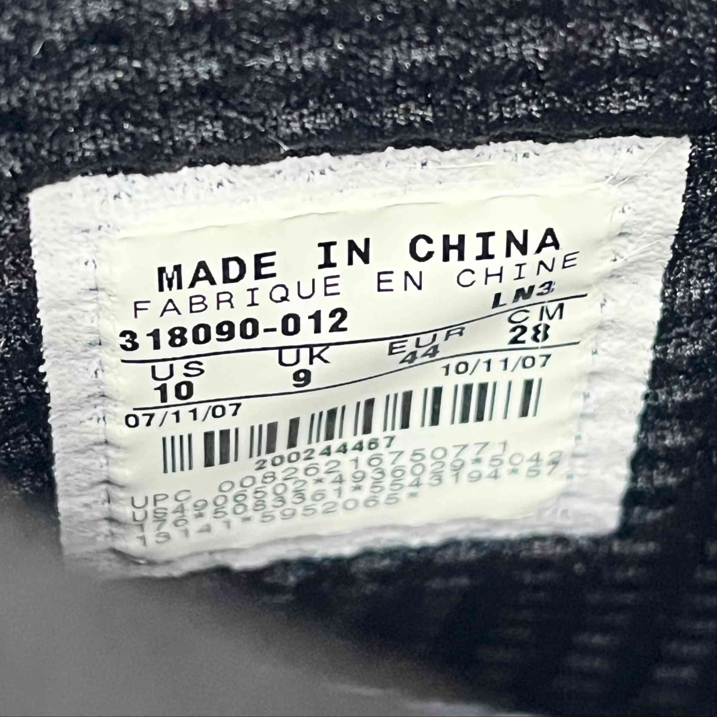 【US10】 NIKE ZOOM KOBE 3 318090-012 【DS】