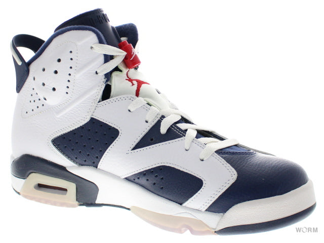 【US9】 AIR JORDAN 6 RETRO OLYMPIC 384664-130 【DS】-WORM TOKYO-WORM TOKYO WEB STORE-100% Authentic Sneakers