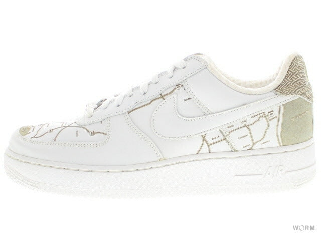 【US9】 NIKE AIR FORCE 1 PREMIUM LA MAP 309096-114 【DS】