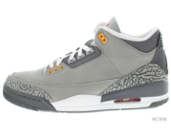 AIR JORDAN 3 RETRO Cool Grey CT8532-012 【DS】