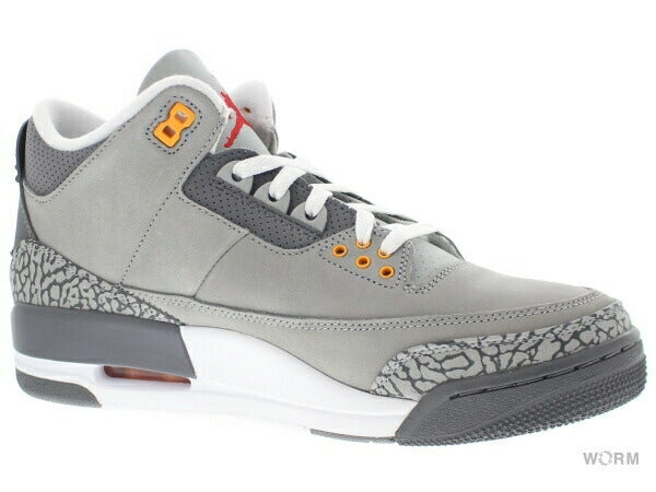AIR JORDAN 3 RETRO Cool Grey CT8532-012 【DS】