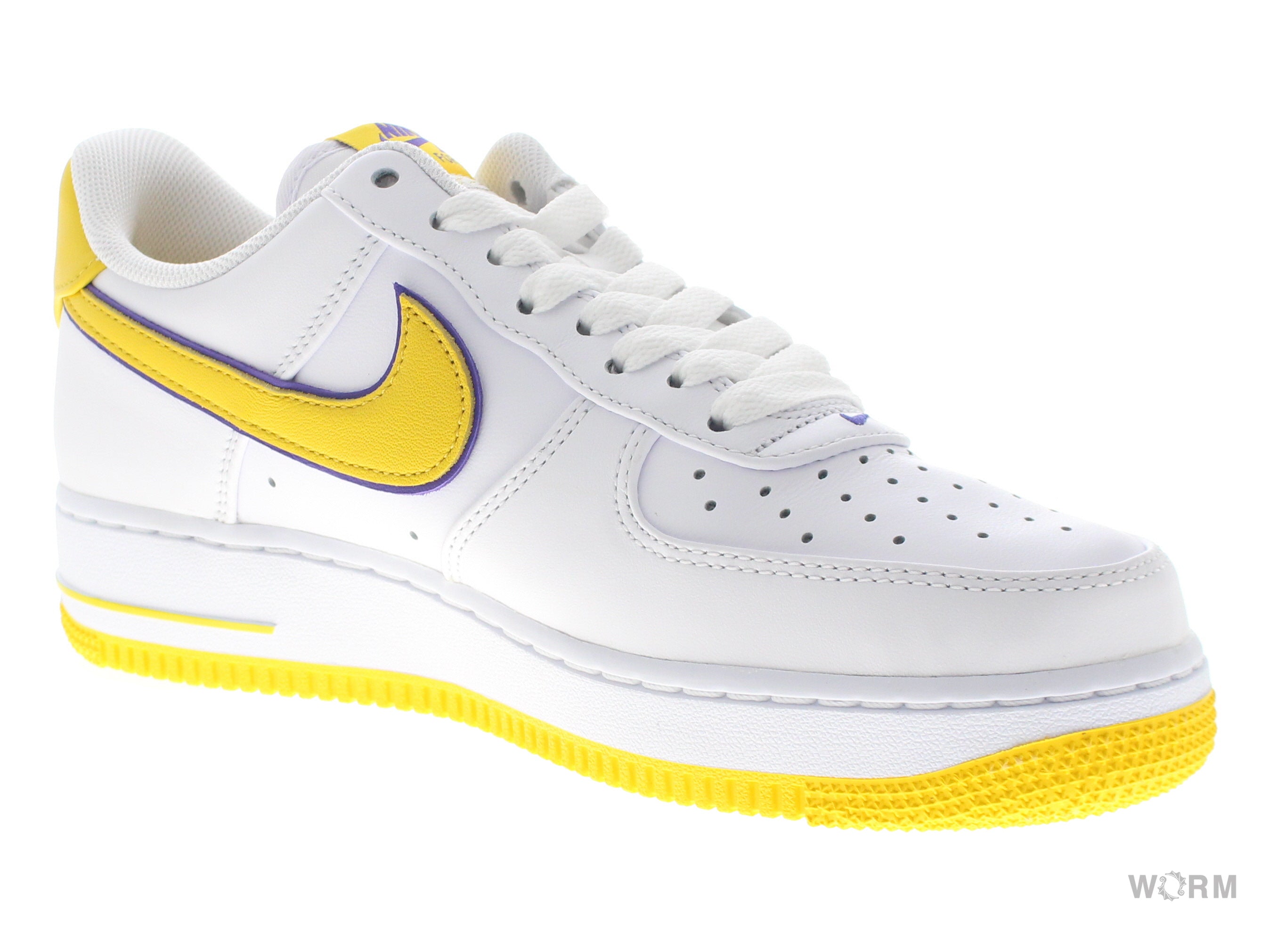 【US9.5】 NIKE AIR FORCE 1 LOW RETRO QS KB Kobe Bryant Lakers Home FZ1151-100 【DS】