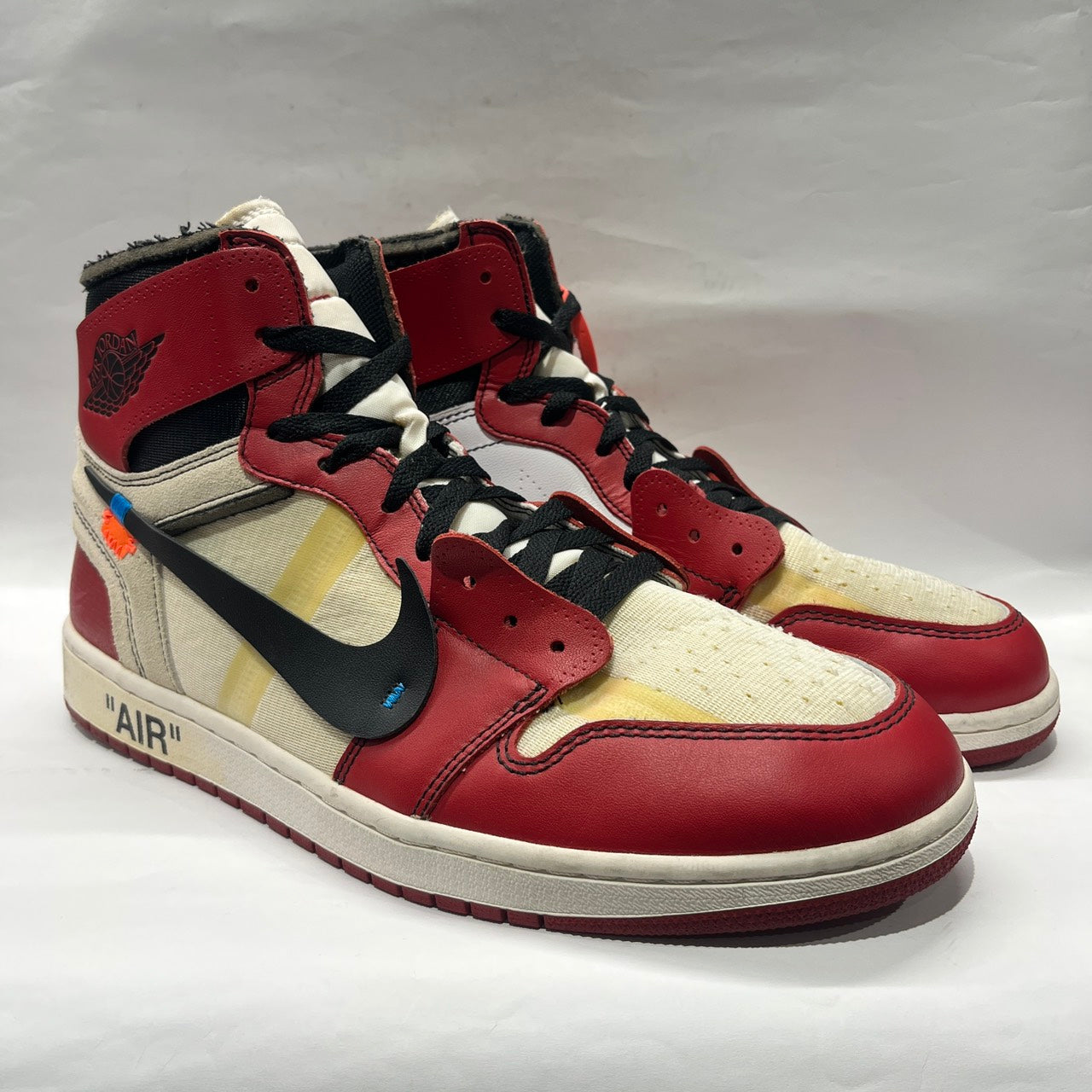 【US13】 THE:10 AIR JORDAN 1 OFF WHITE AA3834-101 【USED】