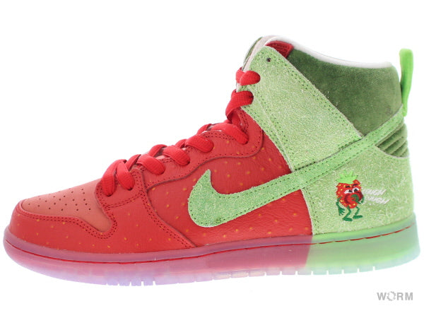 NIKE SB DUNK HIGH PRO QS STRAWBERRY COUGH CW7093-600 【DS】