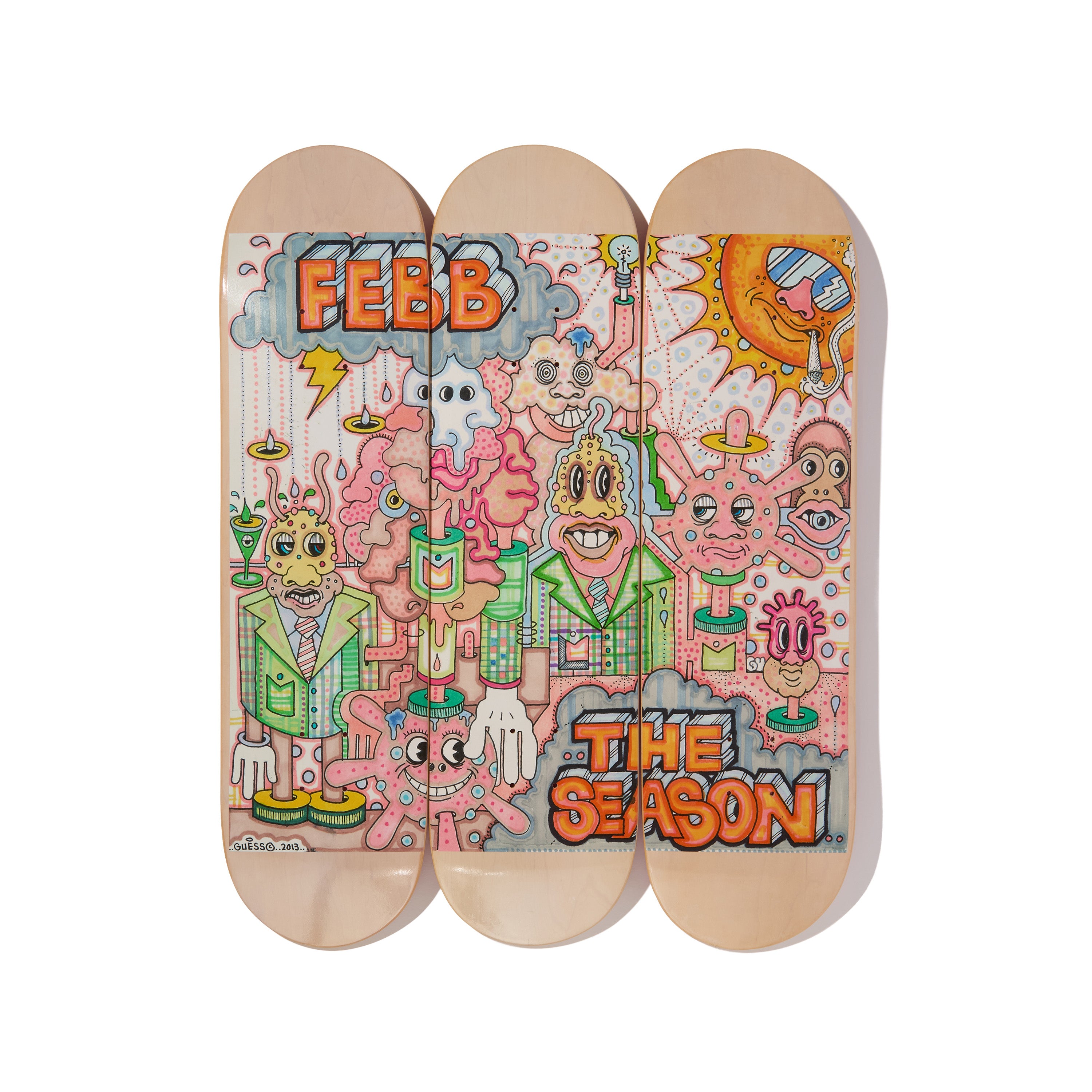 Diaspora skateboards | FEBB "THE SEASON" Deck