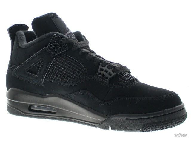 【US9.5】 AIR JORDAN 4 RETRO BLACK CAT CU1110-010 【DS】