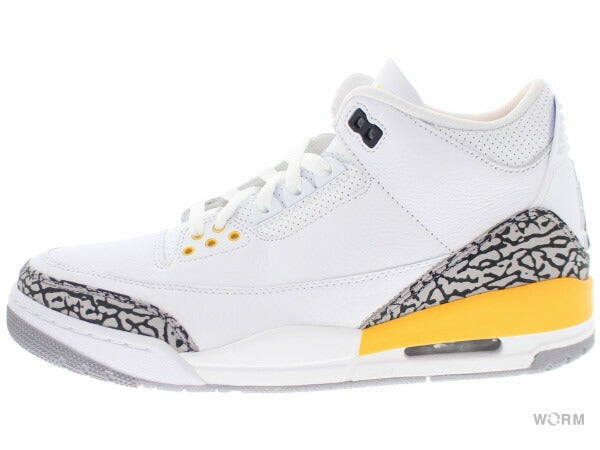 【W US9.5】 WMNS AIR JORDAN 3 RETRO LASER ORANGE CK9246-108 【DS】