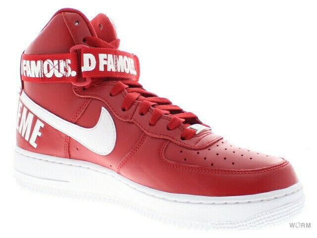 【US9.5】 NIKE AIR FORCE 1 HIGH SUPREME SP SUPREME 698696-610 【DS】