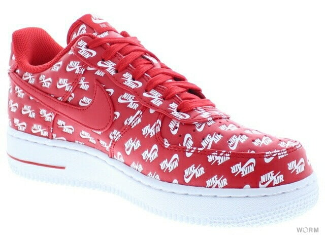 【US11】 NIKE AIR FORCE 1 07 QS All Over Logo Red AH8462-600 【DS】