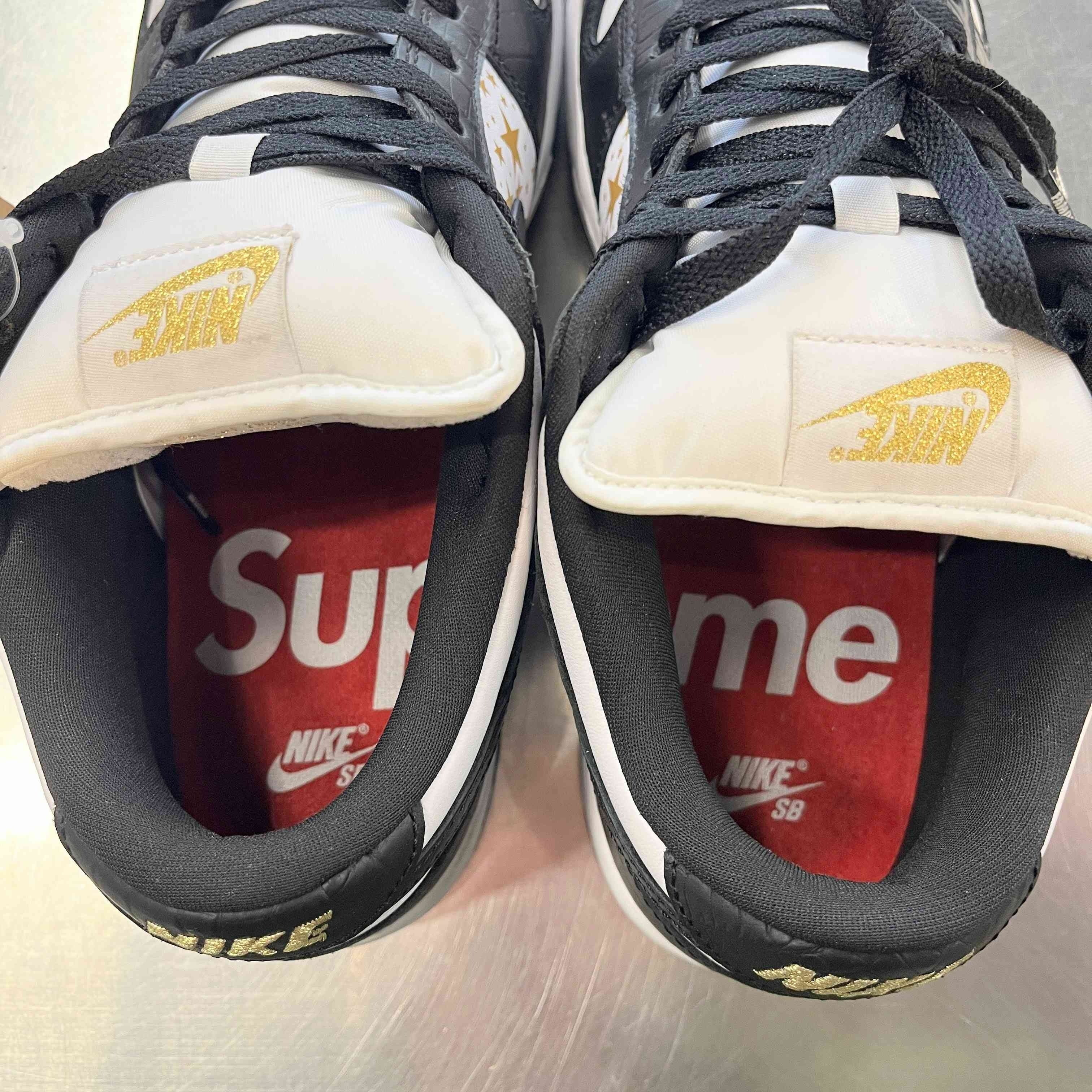 【US10】 NIKE SB SB DUNK LOW OG QS SUPREME DH3228-102 【USED】
