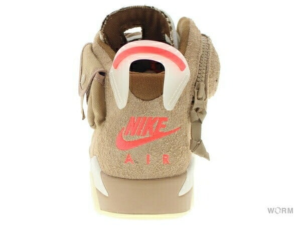 【US8.5】 AIR JORDAN 6 RETRO SP TRAVIS SCOTT BRITISH KHAKI DH0690-200 【DS】
