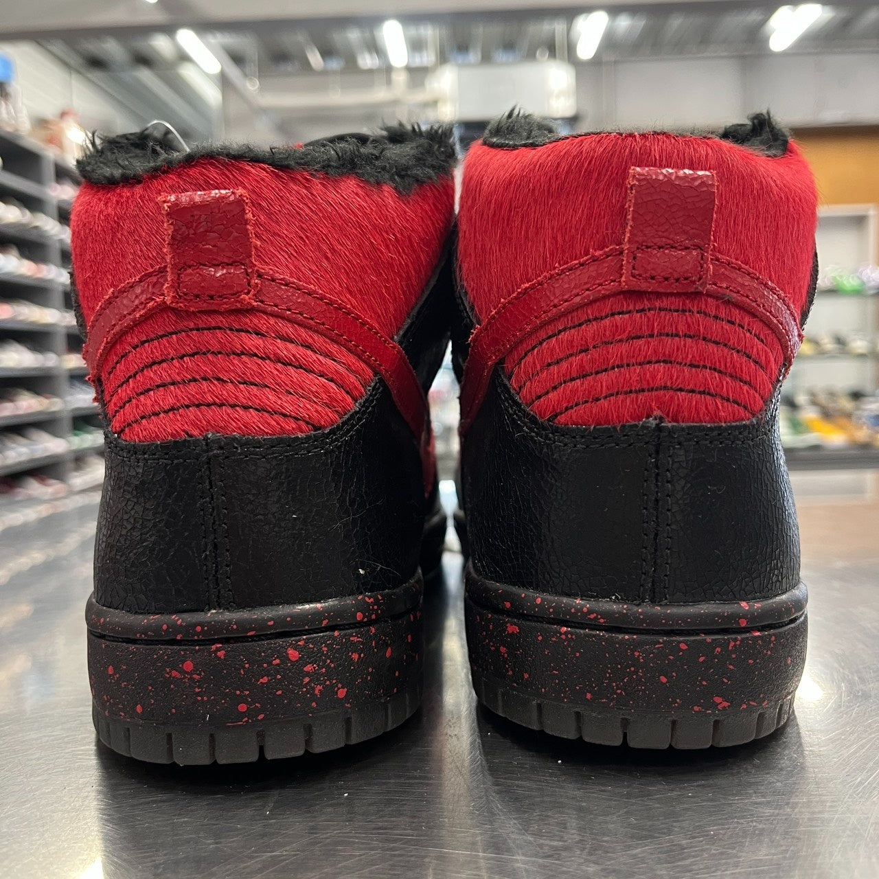 【US9】 NIKE SB DUNK HIGH PRO PREMIUM SB 554673-006 【USED】