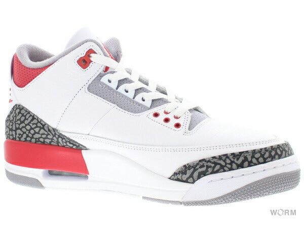 【US4】 AIR JORDAN 3 RETRO Fire Red DN3707-160 【DS】