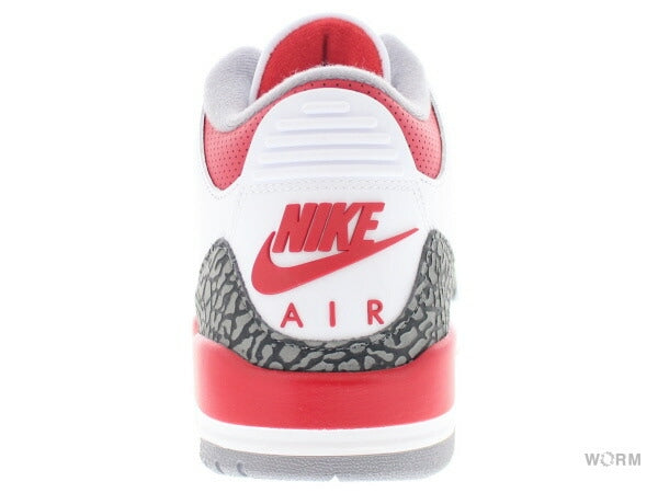 【US4】 AIR JORDAN 3 RETRO Fire Red DN3707-160 【DS】