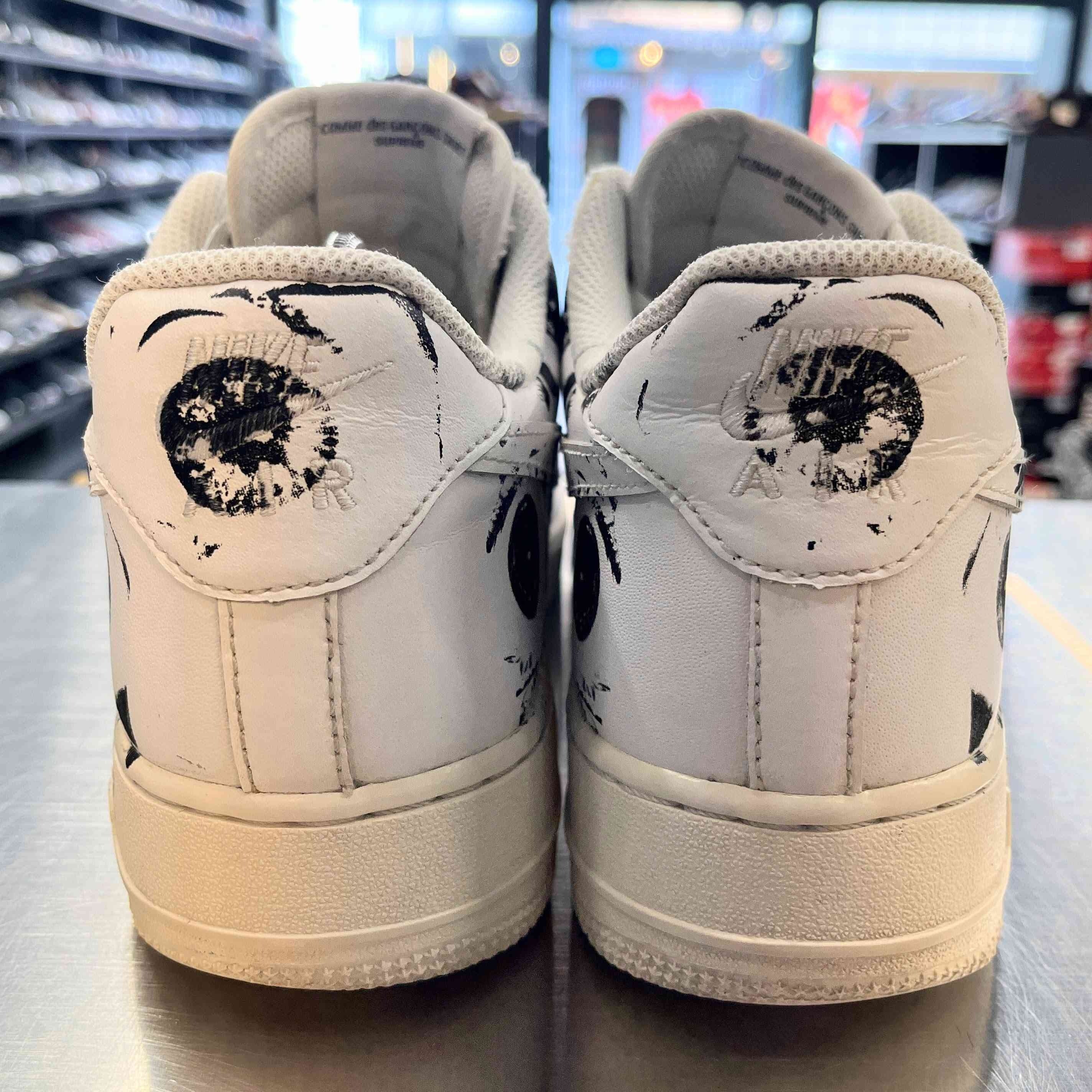 【US9】 NIKE AIR FORCE 1 07 / SUPREME / CDG 923044-100 【USED】