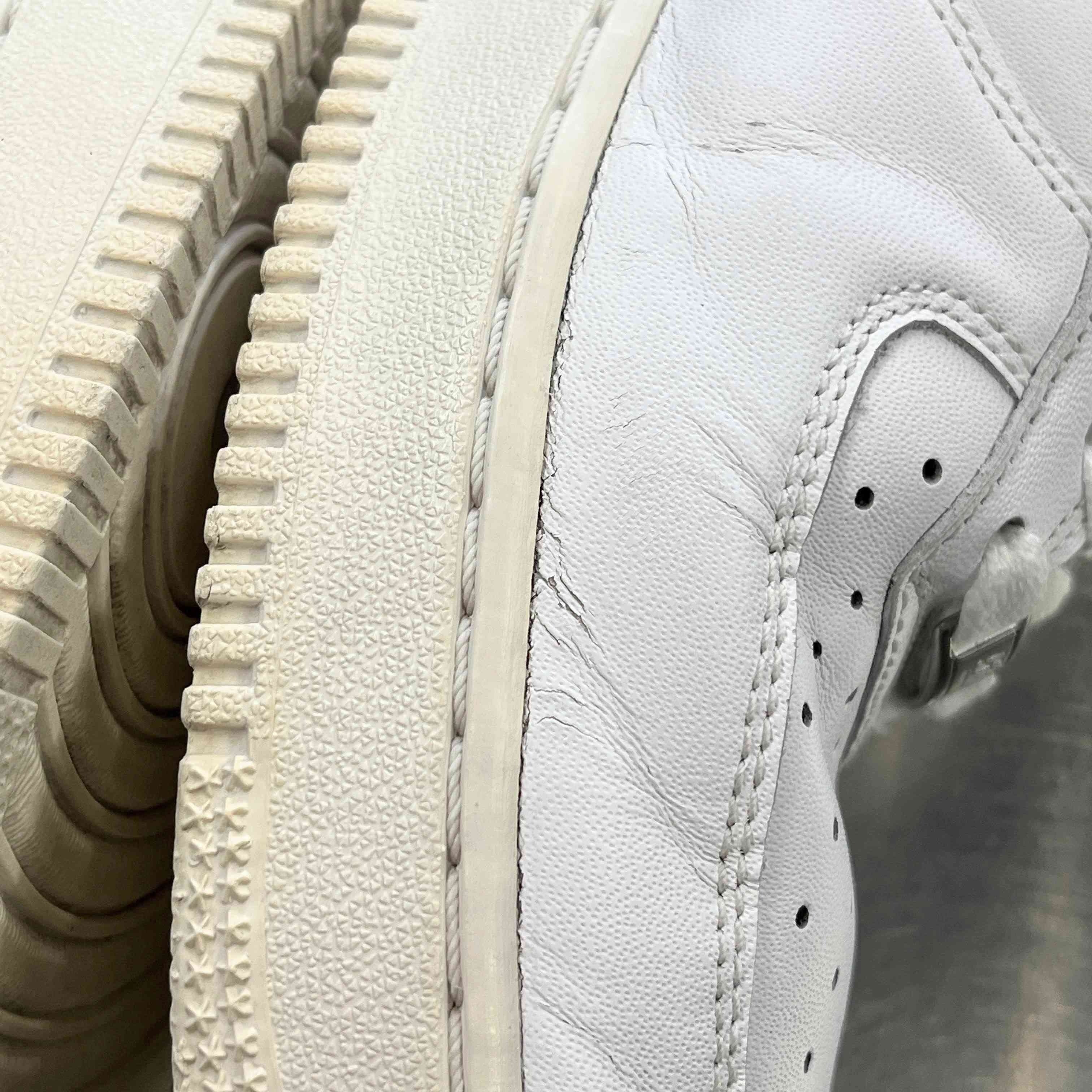 【US9】 NIKE AIR FORCE 1 07 / SUPREME / CDG 923044-100 【USED】