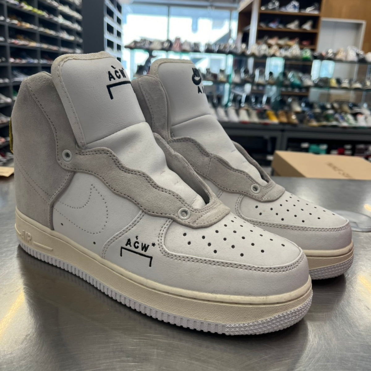 【US8.5】 NIKE AIR FORCE 1 HI x ACW AQ5644-991 【USED】