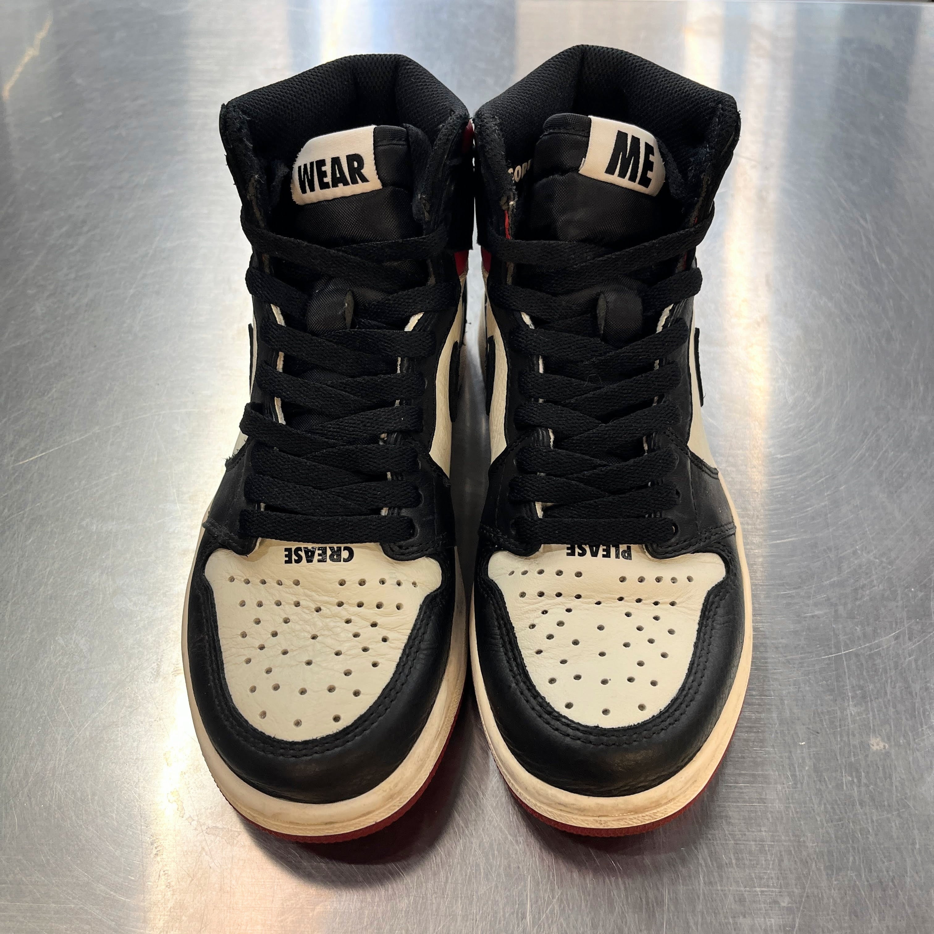 【US5】 AIR JORDAN 1 RETRO HIGH OG NRG NOT FOR RESALE 861428-106 【USED】