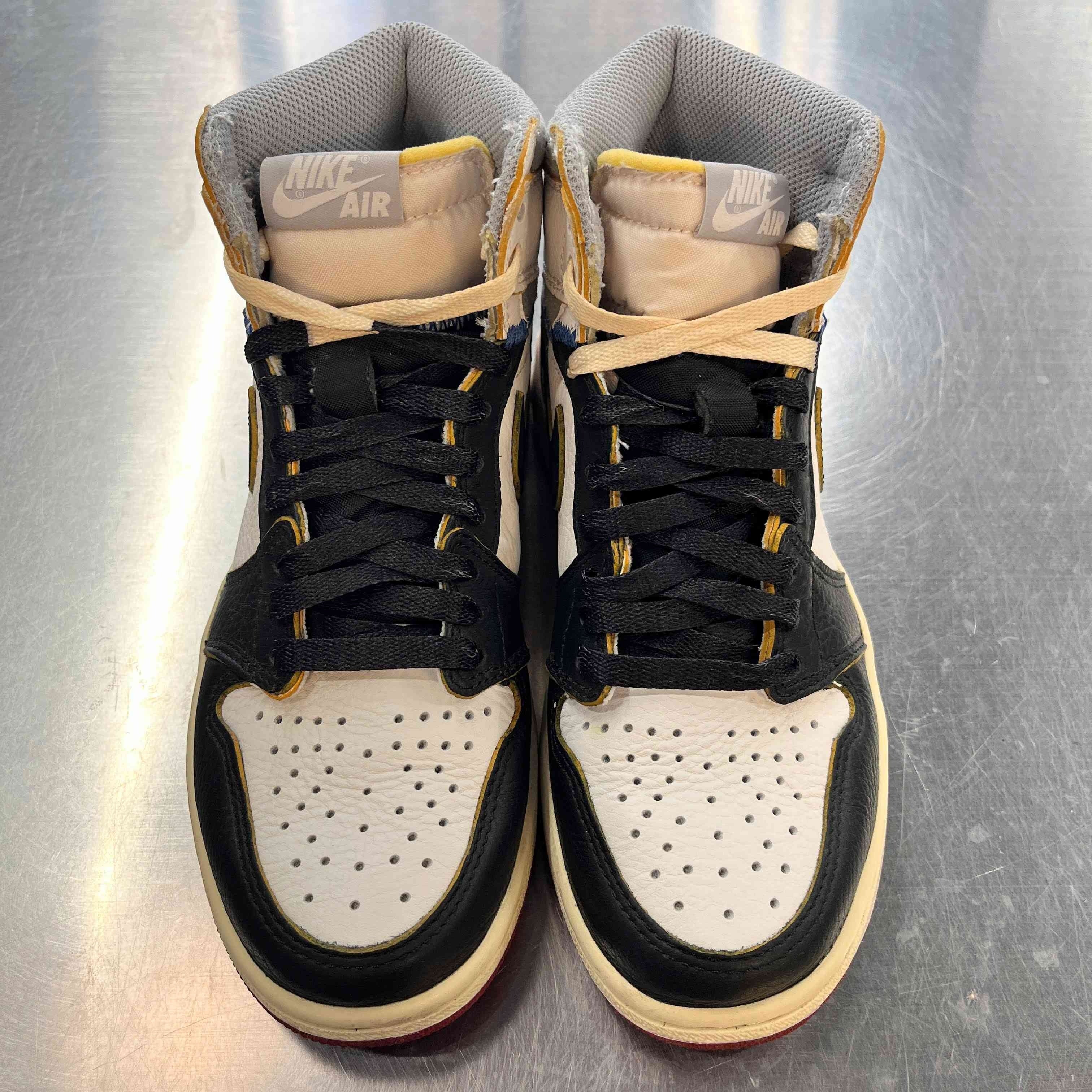【US5】 AIR JORDAN 1 RETRO HI NRG UNION BV1300-106 【USED】