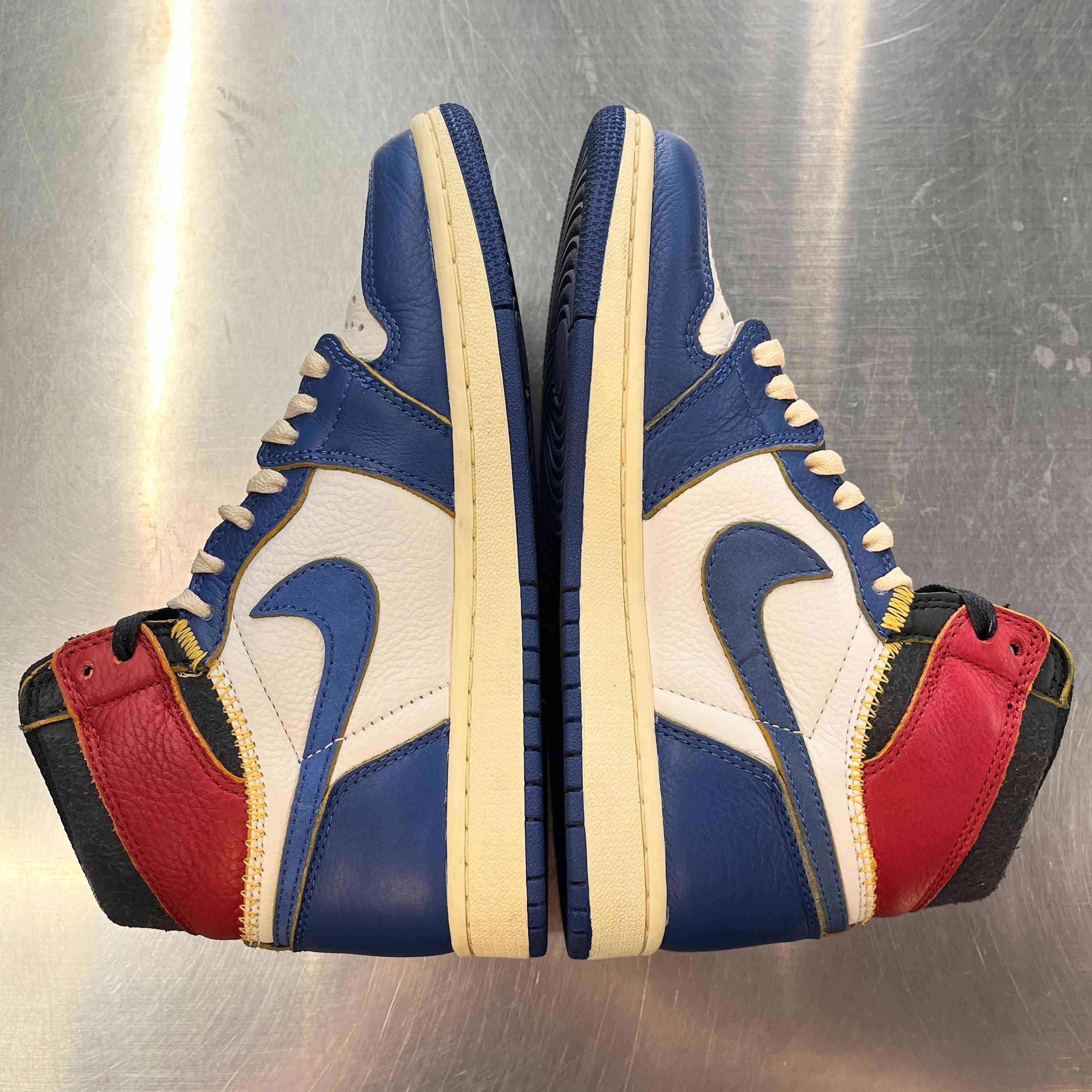 【US5】 AIR JORDAN 1 RETRO HI NRG/UN UNION BV1300-146 【USED】