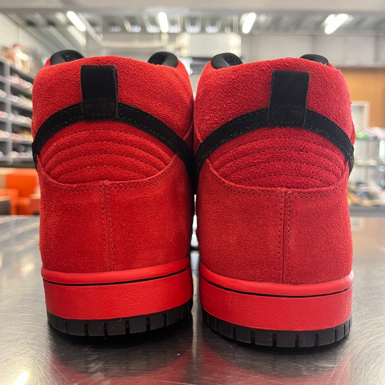 【US11】 NIKE SB DUNK HIGH PRO SB Red Devil 305050-600 【USED】