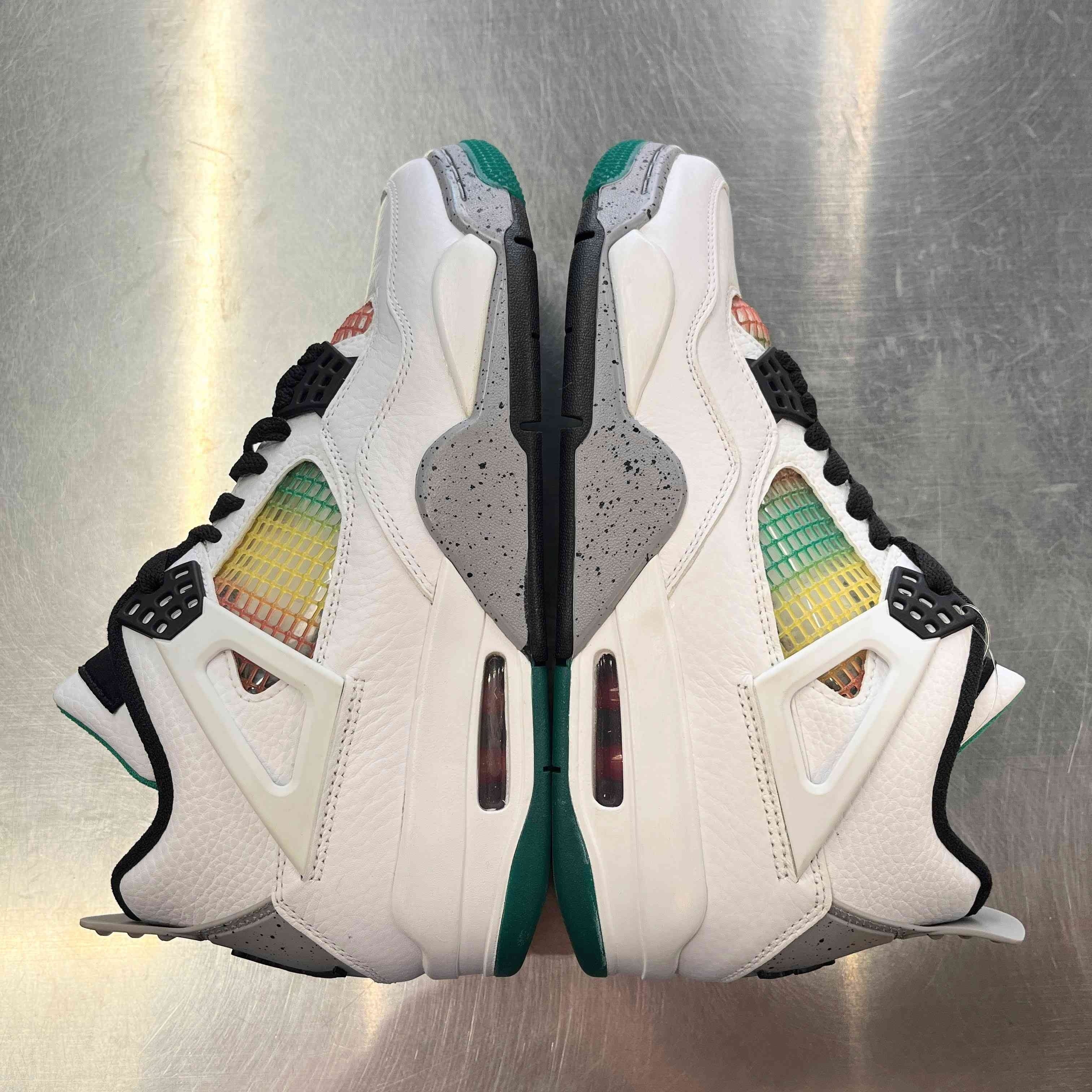 【W US8.5】 WMNS AIR JORDAN 4 RETRO AQ9129-100 【USED】
