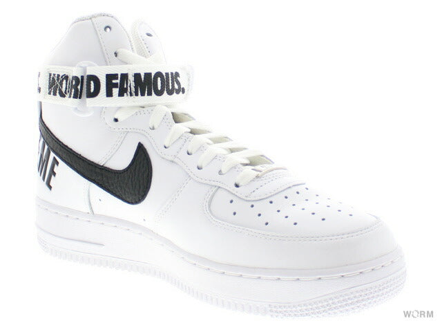 【US9】 NIKE AIR FORCE 1 HIGH SUPREME SP SUPREME 698696-100 【DS】