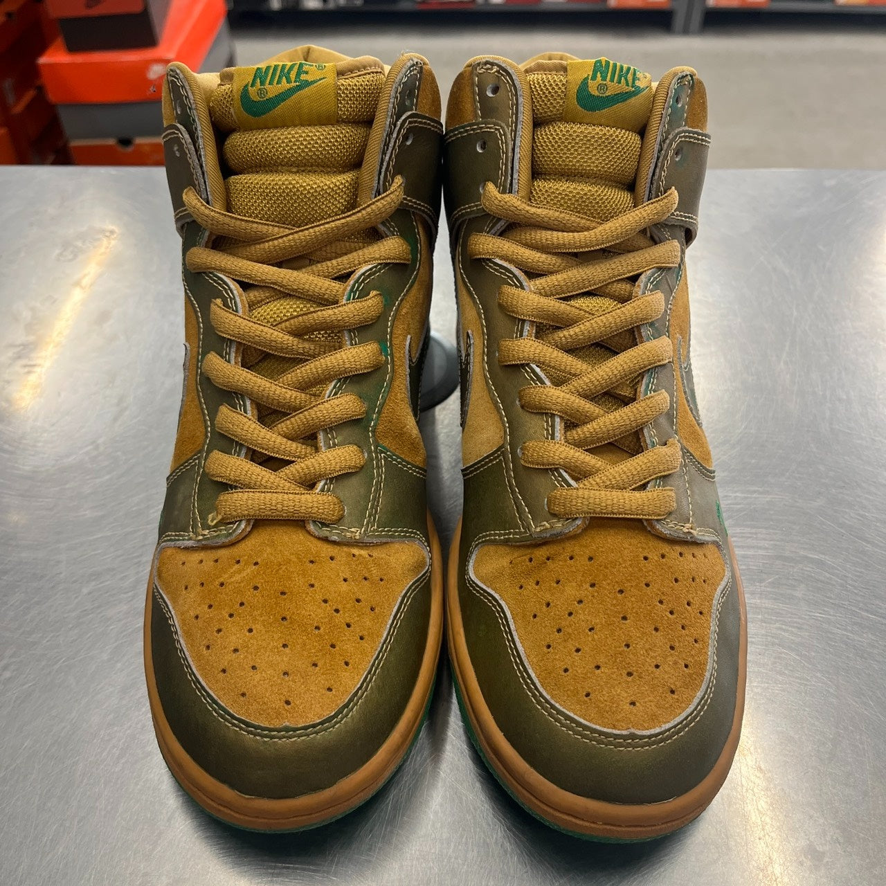 【US10】 NIKE SB DUNK HIGH PRO SB 305050-771 【USED】