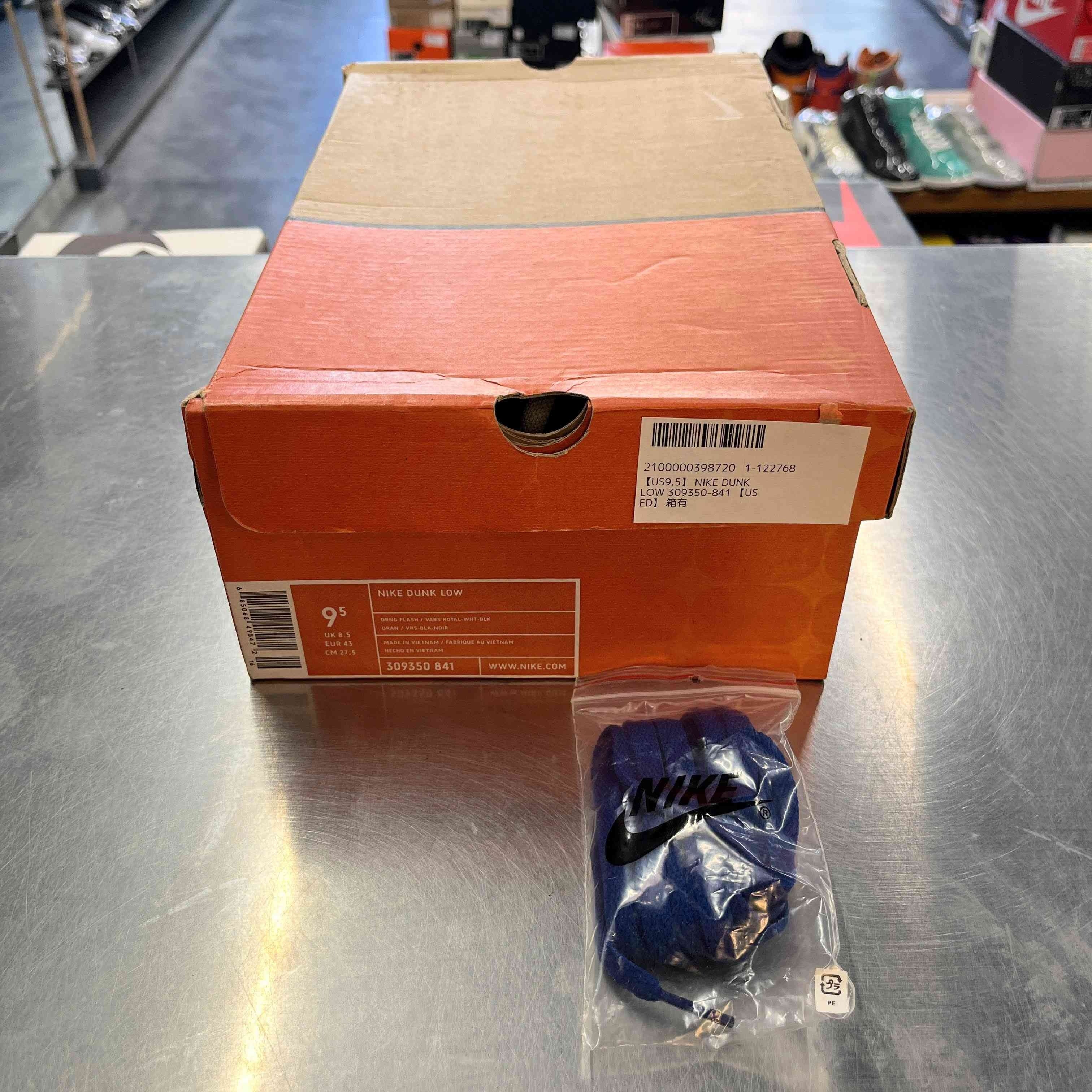 【US9.5】 NIKE DUNK LOW 309350-841 【USED】