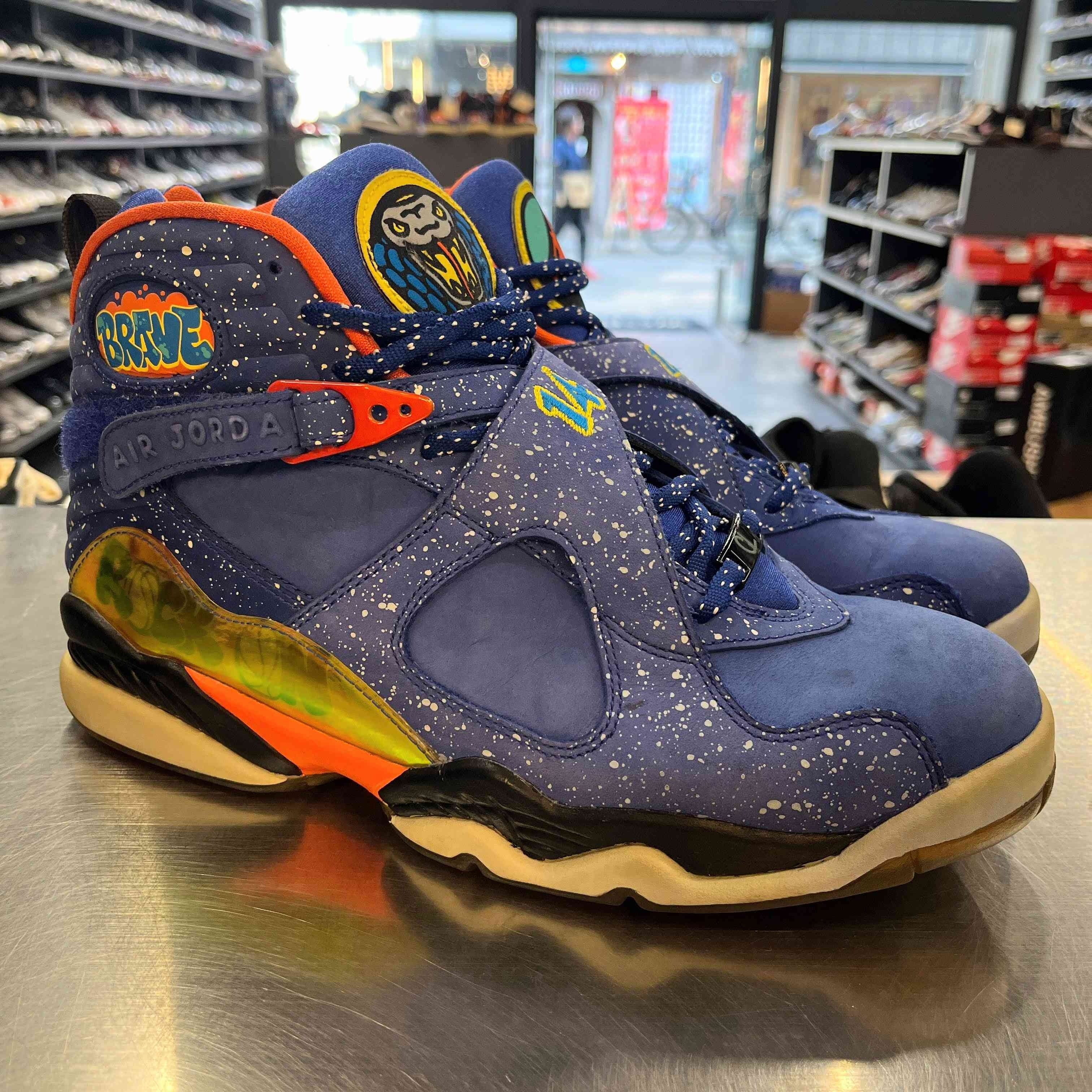 【US10】 AIR JORDAN 8 RETRO DB DOERNBECHER 729893-480 【USED】