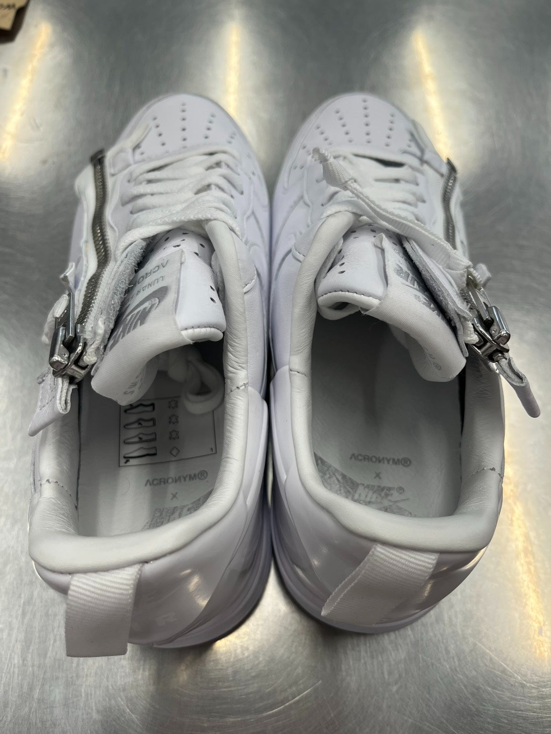 【US8.5】 NIKE LUNAR FORCE 1 /ACRONYM 17 AF100 AJ6247-100 【USED】