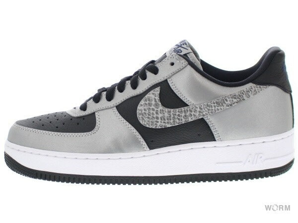 【US7.5】 NIKE AIR FORCE 1 B Silver Snake DJ6033-001 【DS】