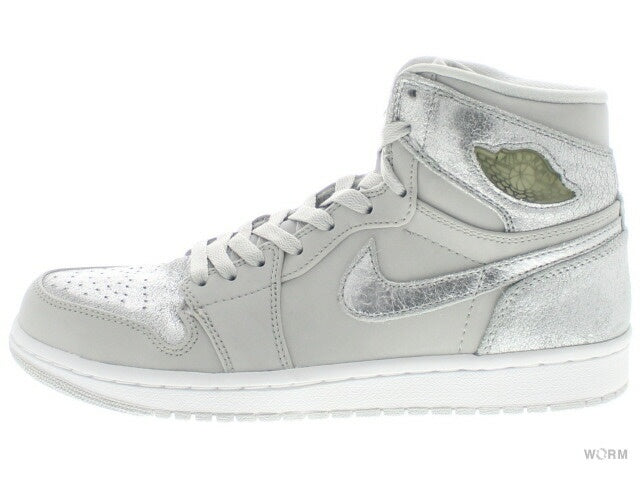 【US9.5】 AIR JORDAN 1 RETRO HI SILVER 396009-001 【DS】