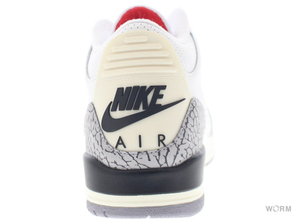 【US9】 AIR JORDAN 3 RETRO WHITE CEMENT REIMAGINED DN3707-100 【DS】