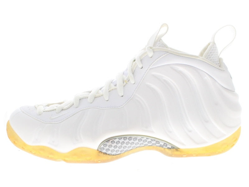 【US9.5】 NIKE AIR FOAMPOSITE ONE WHITE OUT 314996-100 【DS】