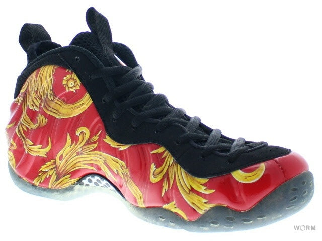【US8.5】 NIKE AIR FOAMPOSITE 1 SUPREME 652792-600 【DS】