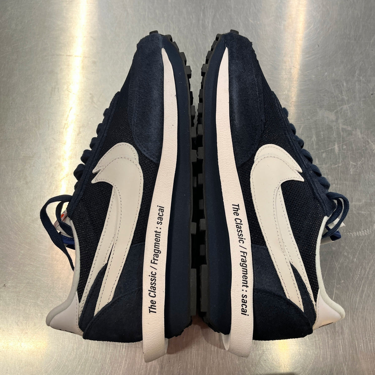【US12】 NIKE LDWAFFLE / SF SACAI/FRAGMENT DH2684-400 【USED】