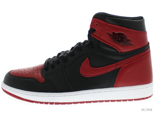 【US11】 AIR JORDAN 1 RETRO HIGH OG BRED 555088-001 【DS】
