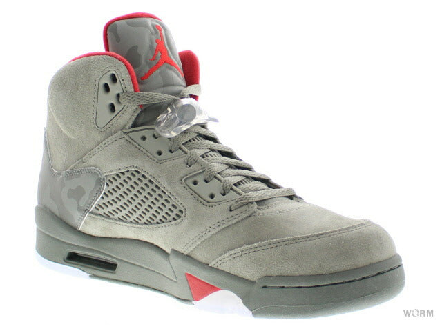 【US11】 AIR JORDAN 5 RETRO P51 CAMO 136027-051 【DS】
