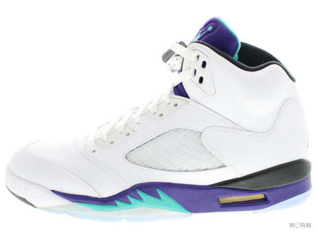 【US10.5】 AIR JORDAN 5 RETRO GRAPE 2013 136027-108 【DS】