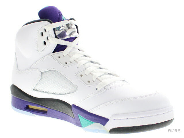 【US10.5】 AIR JORDAN 5 RETRO GRAPE 2013 136027-108 【DS】