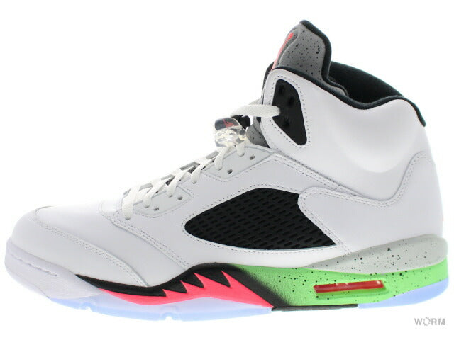 【US9.5】 AIR JORDAN 5 RETRO PRO STARS POISON GREEN 136027-115 【DS】