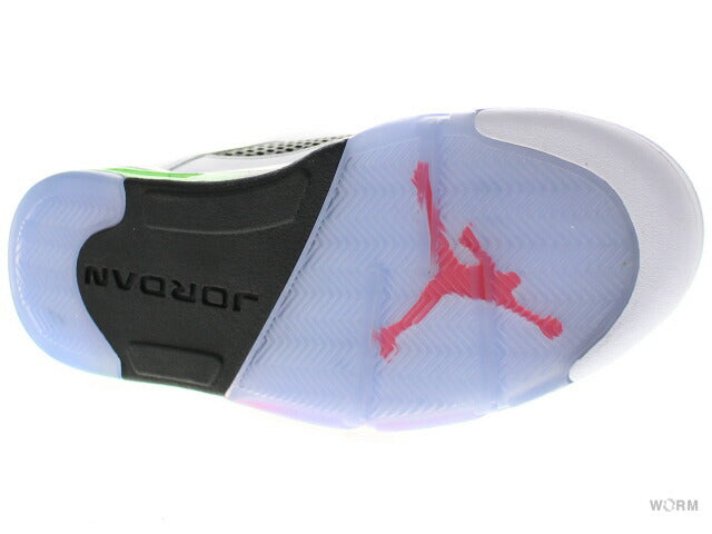 【US10.5】 AIR JORDAN 5 RETRO PRO STARS POISON GREEN 136027-115 【DS】